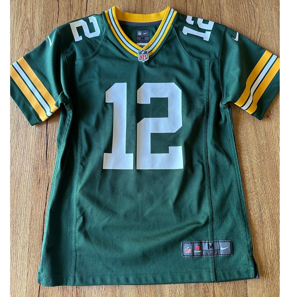 Nike Green Bay Packers Aaron Rodgers NFL Jersey Size Small